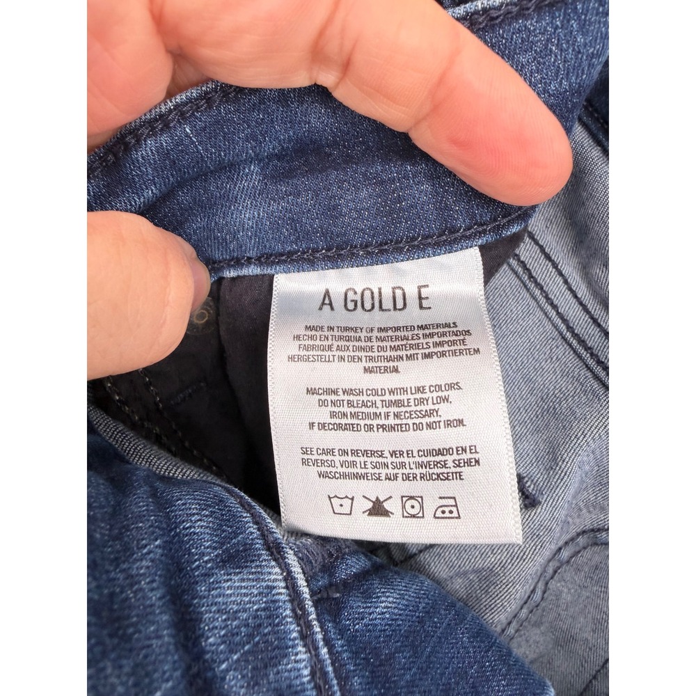 Agolde Los Angeles Premium Dark Wash Slim Tapered Jeans A018-835 Womens Size 29 - Picture 6 of 10